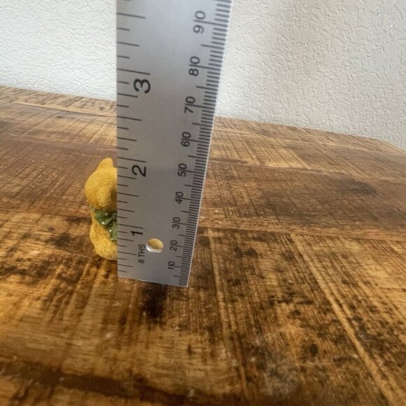 Cherished Teddies Mini Bear With ABC Letter L Block Figurine 158488L Enesco 1995 - Picture 8 of 8